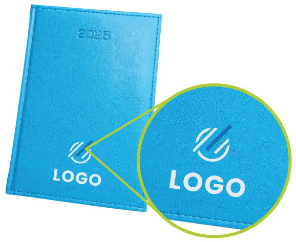 Nadruk uv na kalendarzach książkowych